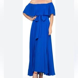 NWT Meghan Fabulous Morning Glory Maxi Dress
